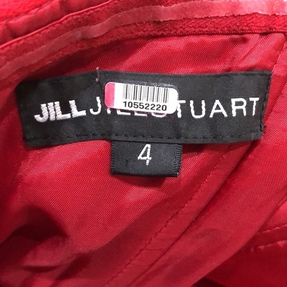 Jill Jill Stuart Strapless Jumpsuit Size 4 Red - Picture 6 of 11